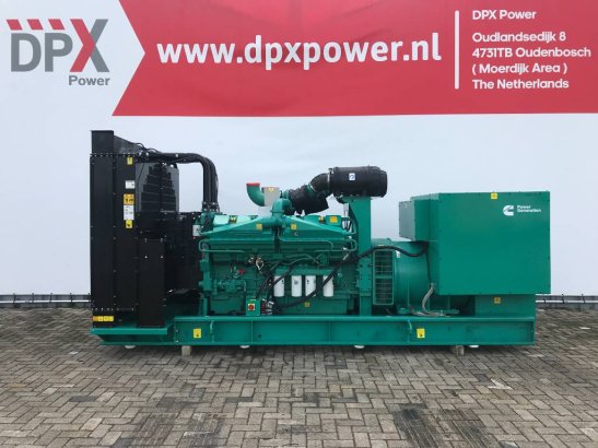 Cummins C1100D5B - 1.100 kVA Open Generator - DPX-18531-O C1100D5B - 1.100 kVA Open Generator - DPX-18531-O 2025 1 Generat...