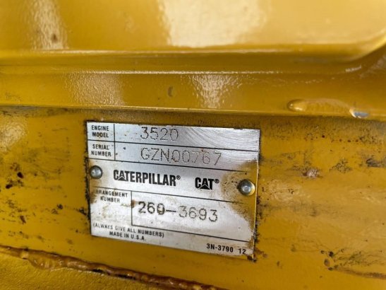 CAT G3520 - 2150 kVA Used Gas Generator - DPX-12669 G3520 - 2150 kVA Used Gas Generator - DPX-12669 2009 2 Generators imag...