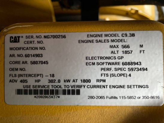 CAT XQP310 - Generator 310 kVA Stage V - DPX-18133 XQP310 - Generator 310 kVA Stage V - DPX-18133 2025 1 Generators image 26
