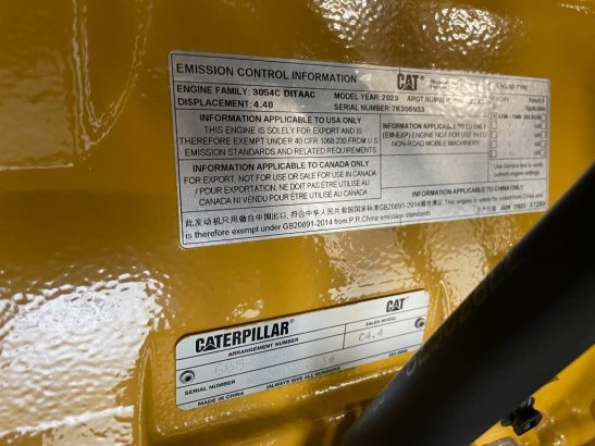 CAT DE110GC - 110 kVA Stand-by Generator - DPX-18208 DE110GC - 110 kVA Stand-by Generator - DPX-18208 2026 1 Generators im...