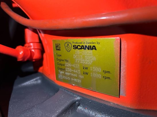 Scania DC13 072A - 550 kVA Stage V Genset - DPX-19929 DC13 072A - 550 kVA Stage V Genset - DPX-19929 2026 1 Generators ima...