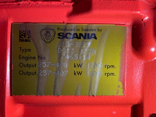 Scania DC13 072A - 440 kVA Generator - DPX-19762 DC13 072A - 440 kVA Generator - DPX-19762 2026 1 Generators image 12
