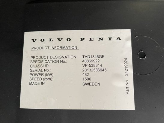 Volvo TAD1346GE - 550 kVA Generator - DPX-18882 TAD1346GE - 550 kVA Generator - DPX-18882 2026 1 Generators image 12