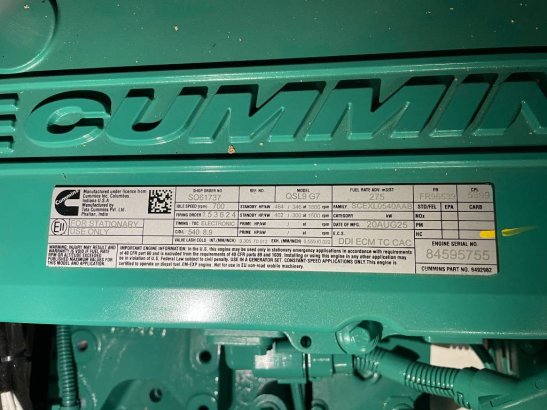 Cummins C330D5EQ - 330 kVA Generator - DPX-18516-Q C330D5EQ - 330 kVA Generator - DPX-18516-Q 2026 1 Generators image 42