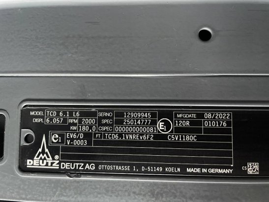 Deutz TCD6.1L6 - 165 kVA Stage V Generator - DPX-19014 Deutz TCD6.1L6 - 165 kVA Stage V Generator - DPX-19014 2026 1 Gener...