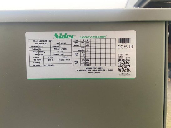 Perkins 4012-46TAG2A - 1.650 kVA Generator - DPX-19823-O Perkins 4012-46TAG2A - 1.650 kVA Generator - DPX-19823-O 2025 1 G...