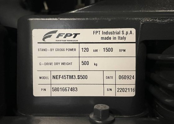 Iveco NEF45TM3 - 132 kVA Generator - DPX-19792 Iveco NEF45TM3 - 132 kVA Generator - DPX-19792 2026 1 Generators image 13