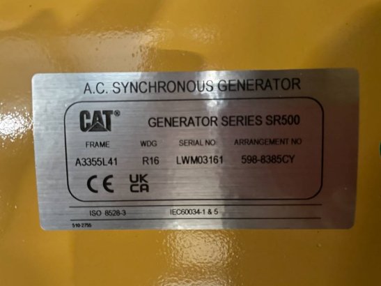 CAT DE715GC - 715 kVA Stand-by Generator - DPX-18224 DE715GC - 715 kVA Stand-by Generator - DPX-18224 2024 1 Generators im...