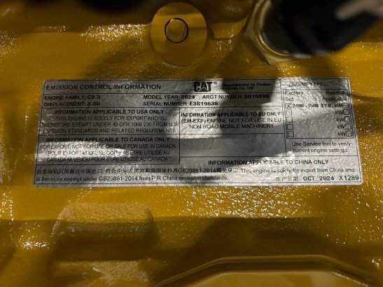 CAT DE33E0 - 33 kVA Generator - DPX-18004 DE33E0 - 33 kVA Generator - DPX-18004 2025 1 Generators image 28