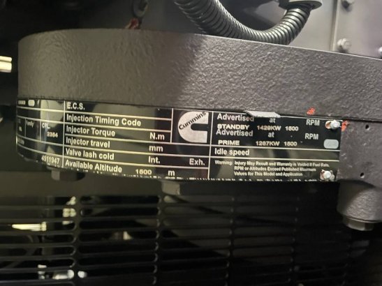 Cummins KTA50GS8 - 1.675 kVA Generator - DPX-18821 KTA50GS8 - 1.675 kVA Generator - DPX-18821 2026 1 Generators image 67