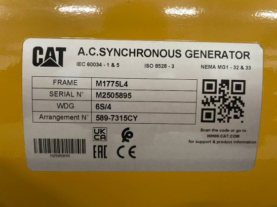 CAT DE65E0 - 65 kVA Generator - DPX-18010 DE65E0 - 65 kVA Generator - DPX-18010 2026 1 Generators image 21