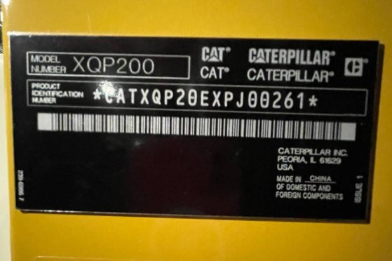 CAT XQP200 - 200 kVA Stage V - DPX-18129 XQP200 - 200 kVA Stage V - DPX-18129 2026 1 Generators image 23