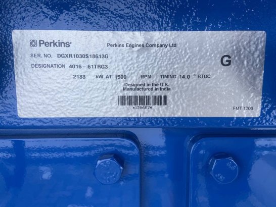 FG Wilson P2500-3 - 2500 kVA Genset - DPX-16035-O FG Wilson P2500-3 - 2500 kVA Genset - DPX-16035-O 2026 1 Generators imag...