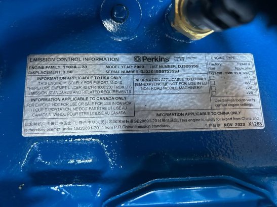 FG Wilson P33-3 - 33 kVA Genset - DPX-16003 FG Wilson P33-3 - 33 kVA Genset - DPX-16003 2025 1 Generators image 73