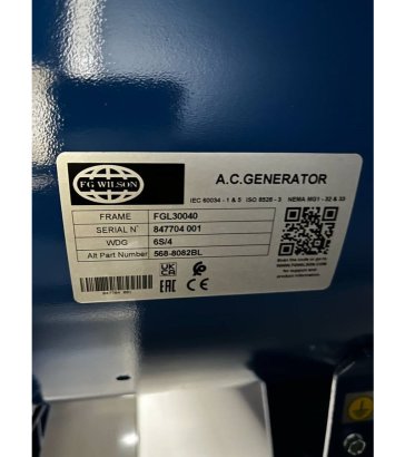 FG Wilson P110-3 - 110 kVA Genset - DPX-16008 FG Wilson P110-3 - 110 kVA Genset - DPX-16008 2025 1 Generators image 14