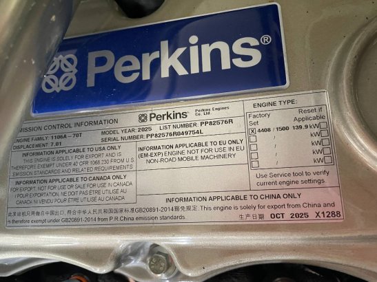 Perkins 1106A-70TG1 - 150 kVA Generator - DPX-19807 Perkins 1106A-70TG1 - 150 kVA Generator - DPX-19807 2026 1 Generators ...