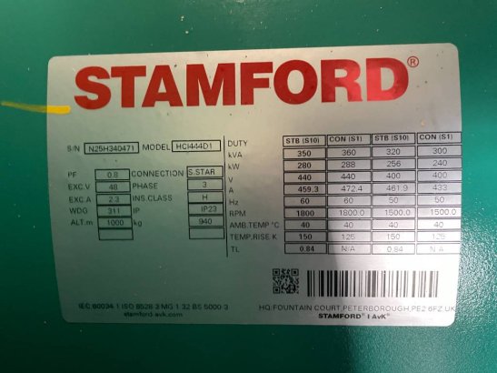Cummins C330D5EQ - 330 kVA Generator - DPX-18516-Q C330D5EQ - 330 kVA Generator - DPX-18516-Q 2026 1 Generators image 14