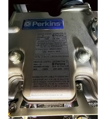 Perkins 404J-22G - 22 kVA - Stage V Genset - DPX-19906 Perkins 404J-22G - 22 kVA - Stage V Genset - DPX-19906 2025 1 Gener...