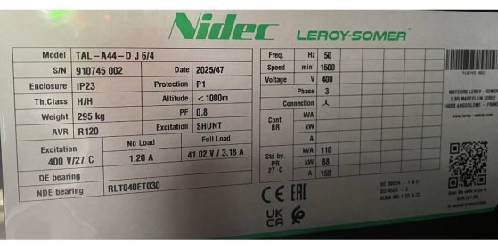 Cummins 6BT5.9-G2 - 110 kVA Generator - DPX-19835 6BT5.9-G2 - 110 kVA Generator - DPX-19835 2026 1 Generators image 29
