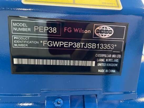 FG Wilson P65-5 - 65 kVA Open Genset - DPX-16006-O FG Wilson P65-5 - 65 kVA Open Genset - DPX-16006-O 2025 1 Generators im...