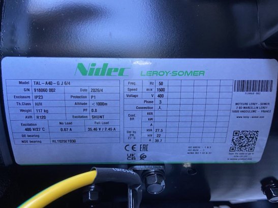 Cummins 4B3.9-G2 - 28 kVA Generator - DPX-19830 4B3.9-G2 - 28 kVA Generator - DPX-19830 2026 1 Generators image 46