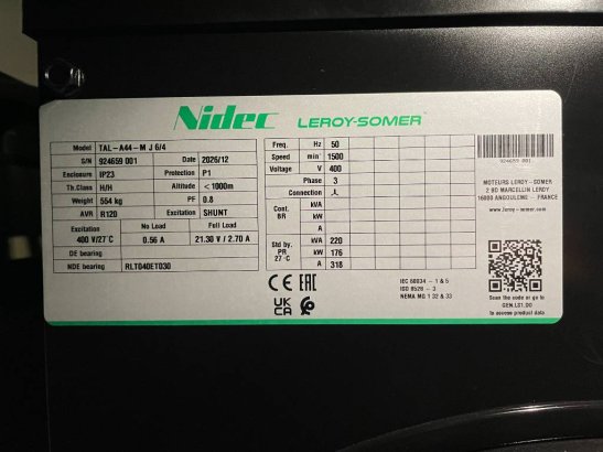 Cummins 6CTAA8.3-G2 - 220 kVA Generator - DPX-19840 6CTAA8.3-G2 - 220 kVA Generator - DPX-19840 2026 1 Generators image 14