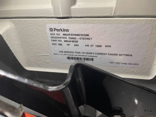 Perkins 2506C-E15TAG1 - 500 kVA Generator - DPX-19813 Perkins 2506C-E15TAG1 - 500 kVA Generator - DPX-19813 2025 1 Generat...