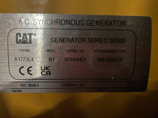 CAT DE50GC - 50 kVA Stand-by Generator Set - DPX-18205 DE50GC - 50 kVA Stand-by Generator Set - DPX-18205 2025 1 Generator...