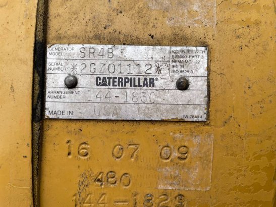 CAT G3520 - 2150 kVA Used Gas Generator - DPX-12669 G3520 - 2150 kVA Used Gas Generator - DPX-12669 2009 2 Generators imag...