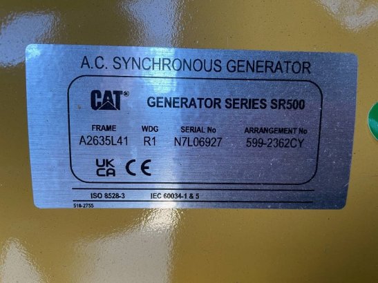 CAT DE200GC - 200 kVA Stand-by Generator - DPX-18211 DE200GC - 200 kVA Stand-by Generator - DPX-18211 2025 1 Generators im...