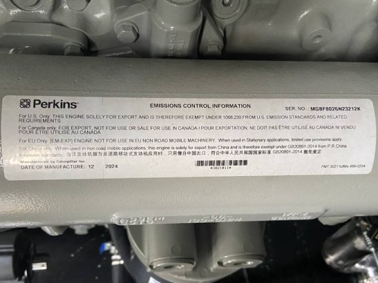 Perkins 2506C-E1STAG2 - 550 kVA Generator - DPX-19814 Perkins 2506C-E1STAG2 - 550 kVA Generator - DPX-19814 2025 1 Generat...