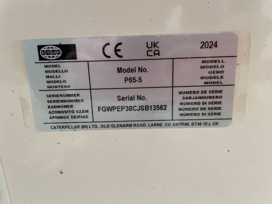 FG Wilson P65-5 - 65 kVA Genset - DPX-16006 FG Wilson P65-5 - 65 kVA Genset - DPX-16006 2025 1 Generators image 45