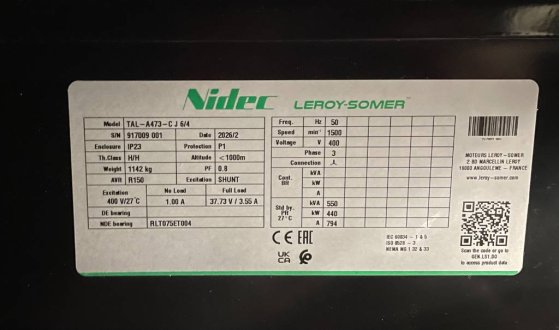 Scania DC13 072A - 550 kVA Generator - DPX-19764 DC13 072A - 550 kVA Generator - DPX-19764 2026 1 Generators image 30