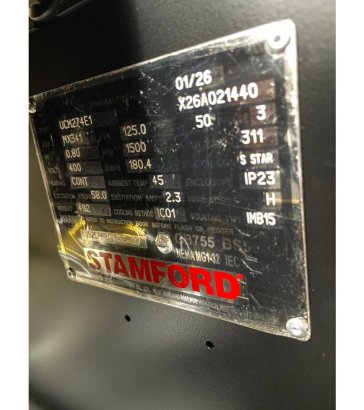 Cummins 6CT8.3-GM115 - 138 kVA Marine Genset - DPX-19752 6CT8.3-GM115 - 138 kVA Marine Genset - DPX-19752 2026 1 Generator...