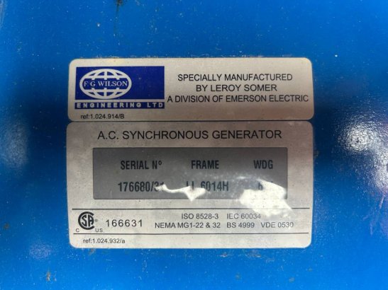 FG Wilson P-500P1 - 500 kVA Used generator - DPX-12680 FG Wilson P-500P1 - 500 kVA Used generator - DPX-12680 2005 2 Gener...