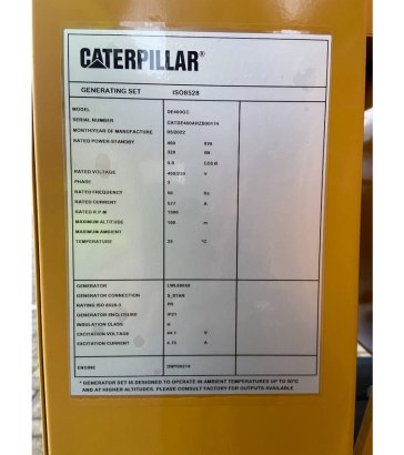 CAT DE400GC - 400 kVA Generator - DPX-18218 DE400GC - 400 kVA Generator - DPX-18218 2025 1 Generators image 15
