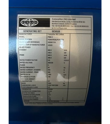 FG Wilson P660-3 - 660 kVA Genset - DPX-16022 FG Wilson P660-3 - 660 kVA Genset - DPX-16022 2025 1 Generators image 34