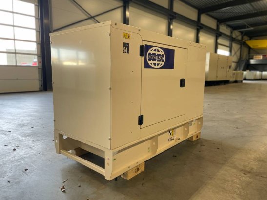 FG Wilson P33-3 - 33 kVA Genset - 125L Tank - DPX-16003-66 FG Wilson P33-3 - 33 kVA Genset - 125L Tank - DPX-16003-66 2024...