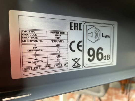 Honda FH9220TWE - 8.7 kVA generator - DPX-17965 Honda FH9220TWE - 8.7 kVA generator - DPX-17965 2025 1 Generators image 21