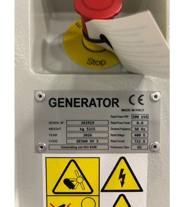 Scania DC13 072A - 550 kVA Stage V Genset - DPX-19929 DC13 072A - 550 kVA Stage V Genset - DPX-19929 2026 1 Generators ima...