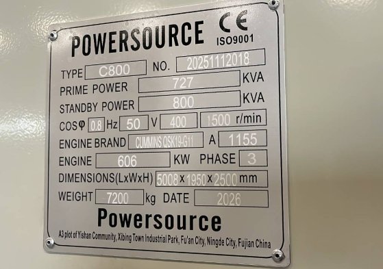 Cummins QSK19-G11 - 800 kVA Generator - DPX-19849 QSK19-G11 - 800 kVA Generator - DPX-19849 2026 1 Generators image 36