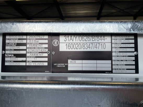 Western Global - 30TCG - 3.000 Liter fuel Tank - DPX-31003 Western Global - 30TCG - 3.000 Liter fuel Tank - DPX-31003 2026...