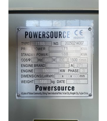 Iveco NEF67TM4 - 188 kVA Generator - DPX-19793 Iveco NEF67TM4 - 188 kVA Generator - DPX-19793 2025 1 Generators image 36