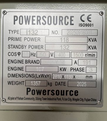 Iveco NEF45TM3 - 132 kVA Generator - DPX-19792 Iveco NEF45TM3 - 132 kVA Generator - DPX-19792 2026 1 Generators image 51