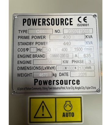 Cummins QSNT-G3 - 440 kVA Generator - DPX-19844 QSNT-G3 - 440 kVA Generator - DPX-19844 2026 1 Generators image 21