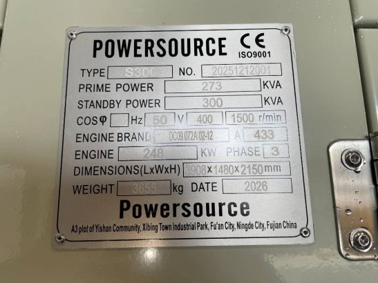 Scania DC09 072A - 300 kVA Generator - DPX-19760 DC09 072A - 300 kVA Generator - DPX-19760 2026 1 Generators image 21