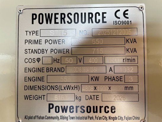 Scania DC16 093A - 715 kVA Generator - DPX-19765 DC16 093A - 715 kVA Generator - DPX-19765 2026 1 Generators image 21
