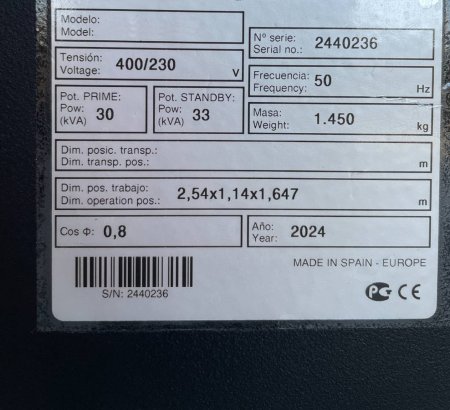 Deutz TD2.2L3 - 33 kVA Stage V Generator - DPX-19004.1 Deutz TD2.2L3 - 33 kVA Stage V Generator - DPX-19004.1 2025 1 Gener...