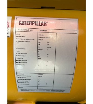 CAT DE300E0 - C9 - 300 kVA Generator - DPX-18021 15 2025 1 Generators image 36