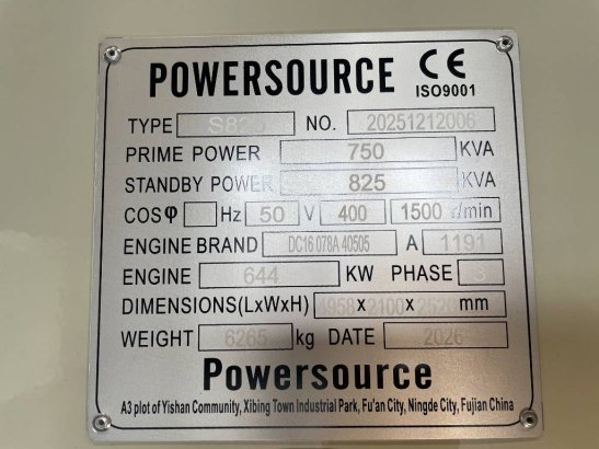 Scania DC16 078A - 825 kVA Generator - DPX-19766 DC16 078A - 825 kVA Generator - DPX-19766 2026 1 Generators image 36